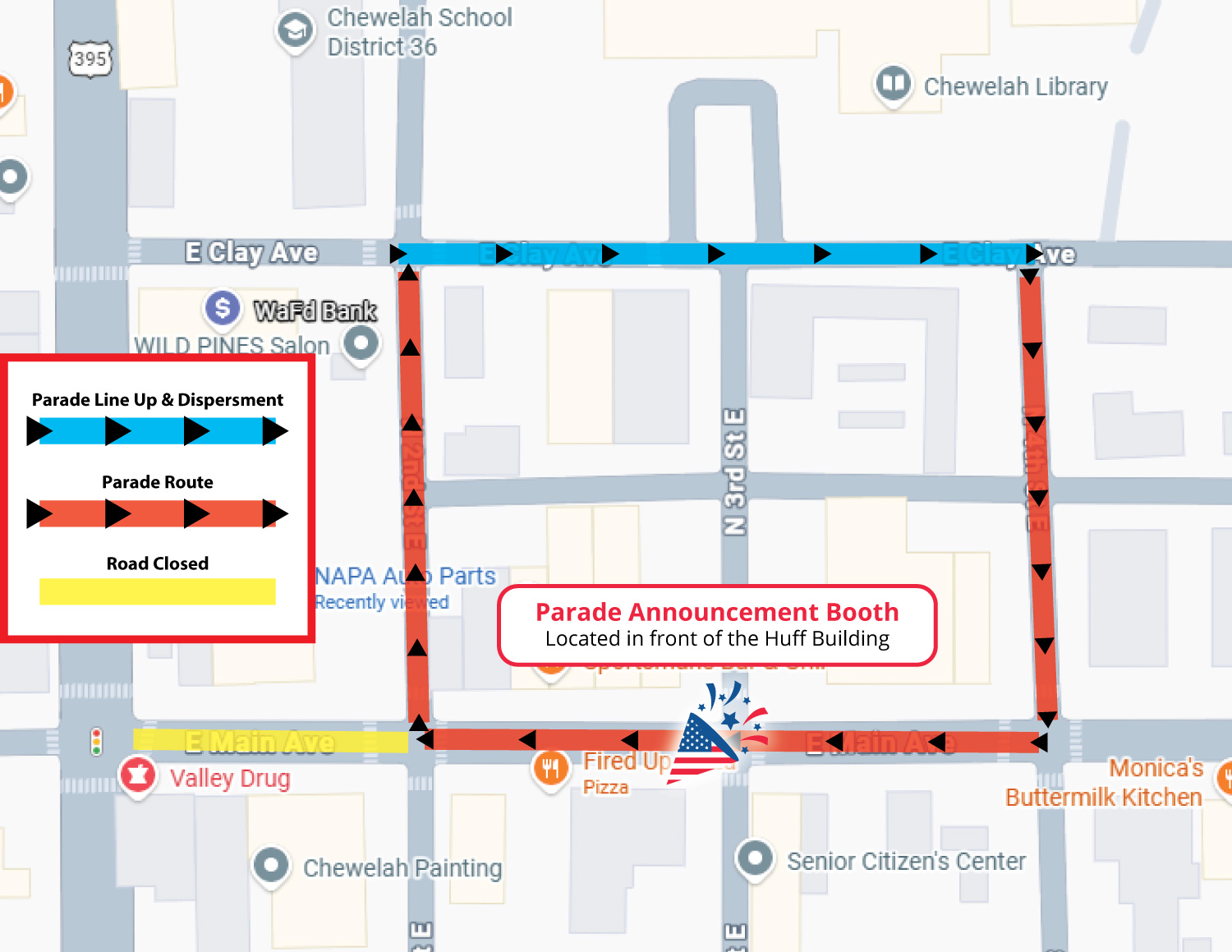 Parade-Route-Map